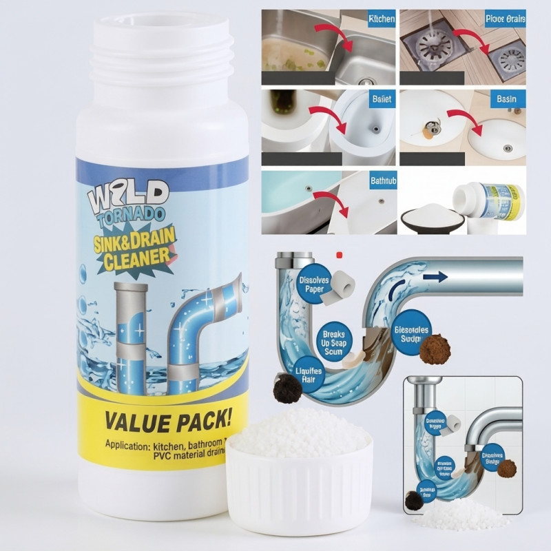 (2-Pic)- Magic Drain Cleaner